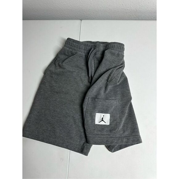 Jordan Sweatshirt Gray Cotton Blend Size L 12-13Y Pocket - Picture 5 of 12